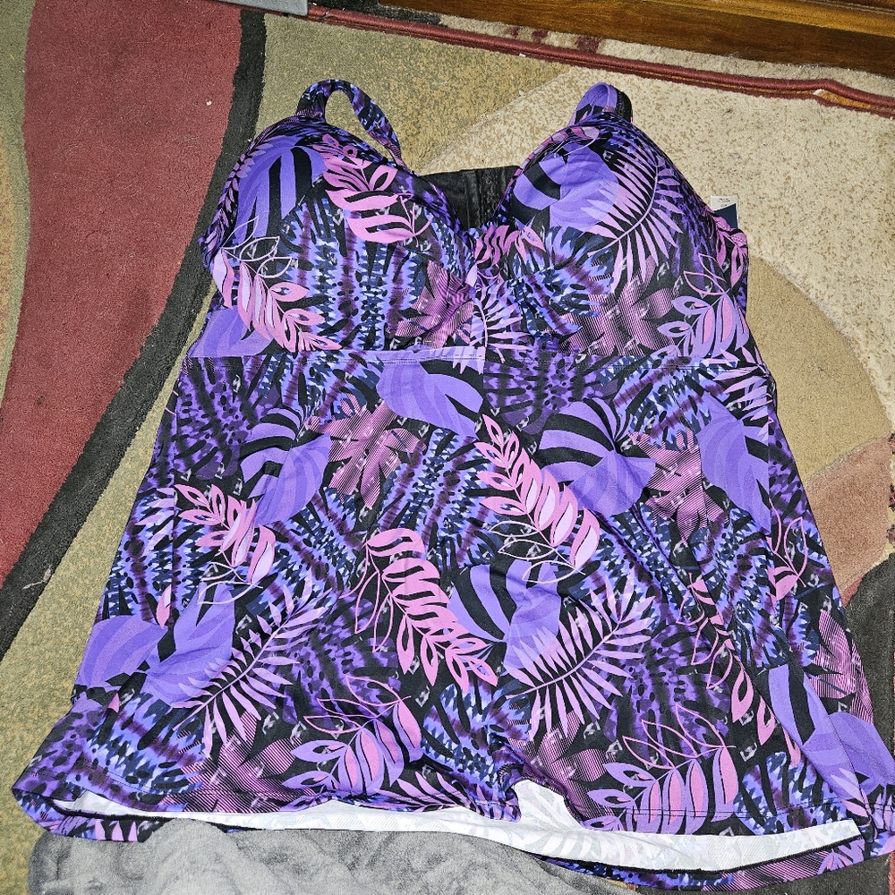 Swim tank top